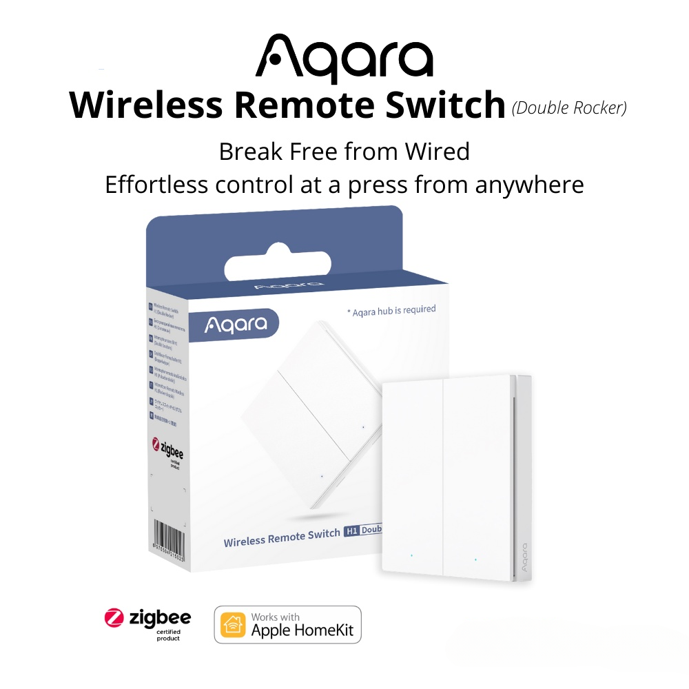 Aqara H1 Double Wireless Switch