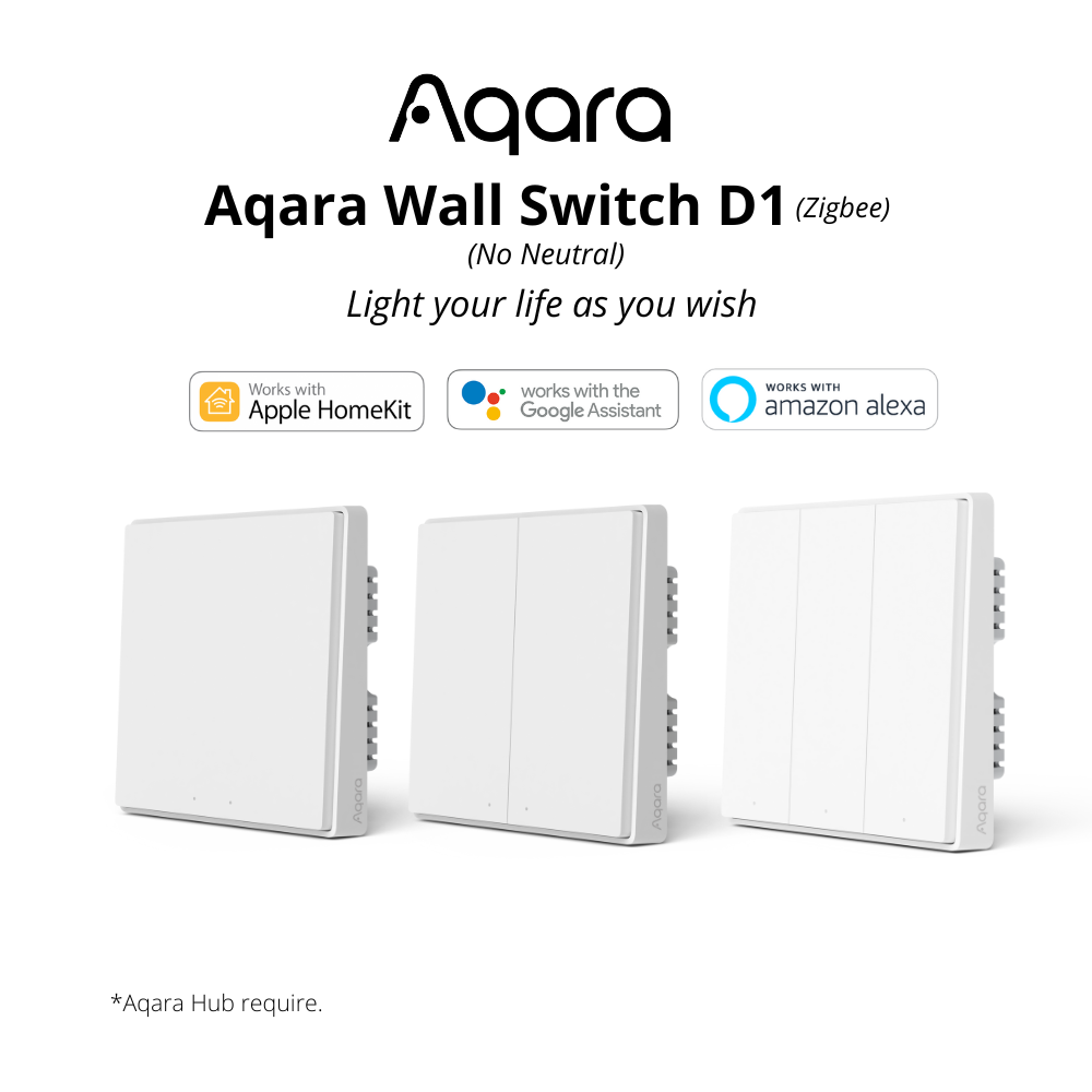 Aqara D1 Switch No Neutral